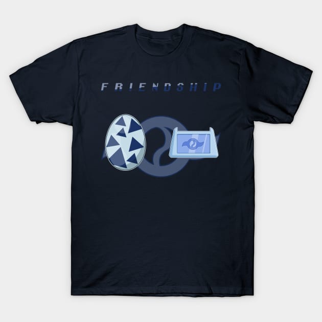 Digimon: Friendship T-Shirt by Decokun